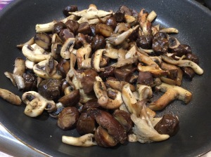 Wild mushroom and chestnut risotto